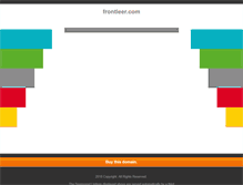 Tablet Screenshot of frontieer.com